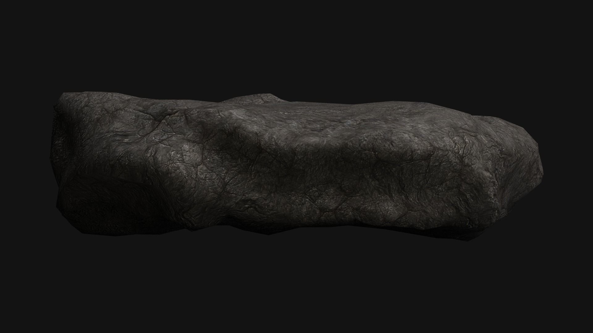 Rock 07 Base Free low-poly 3D model_5