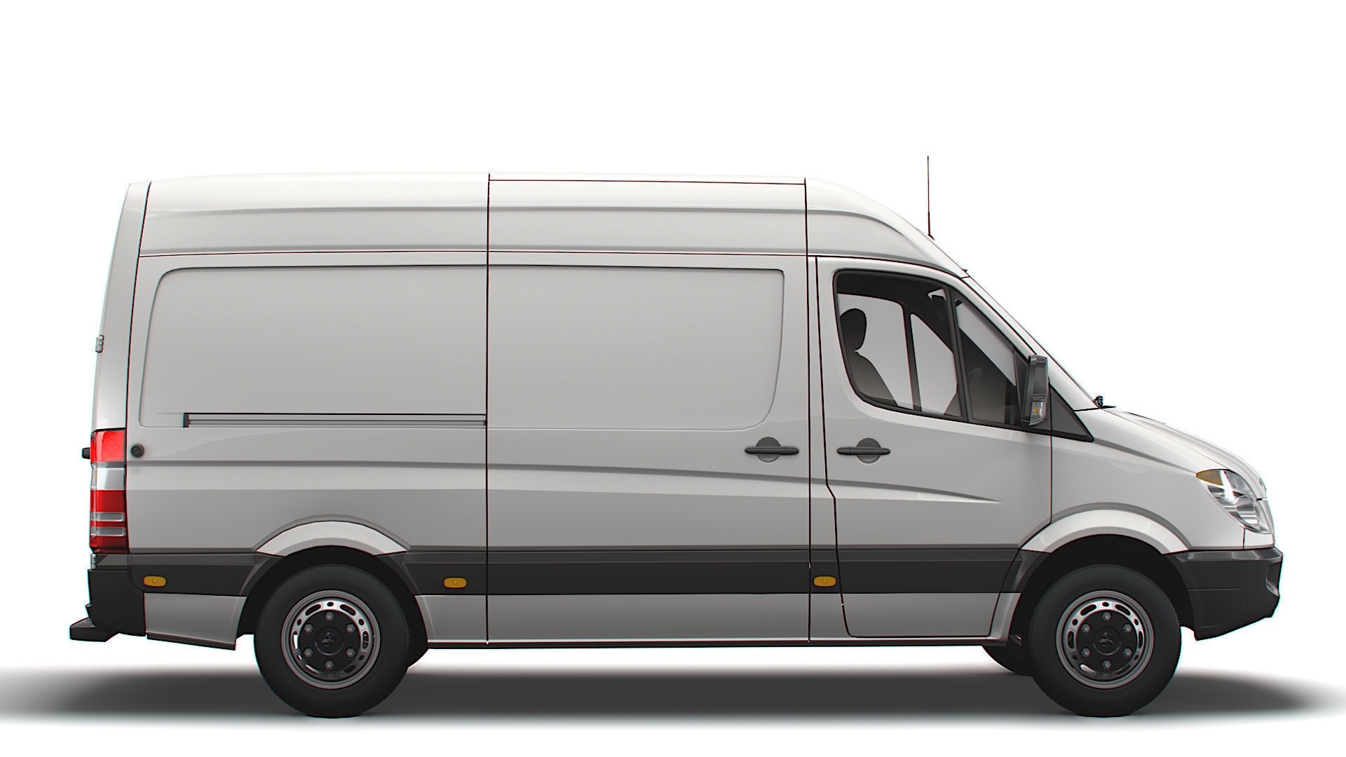 Dodge Sprinter Van L2H2 2009 3D model_1