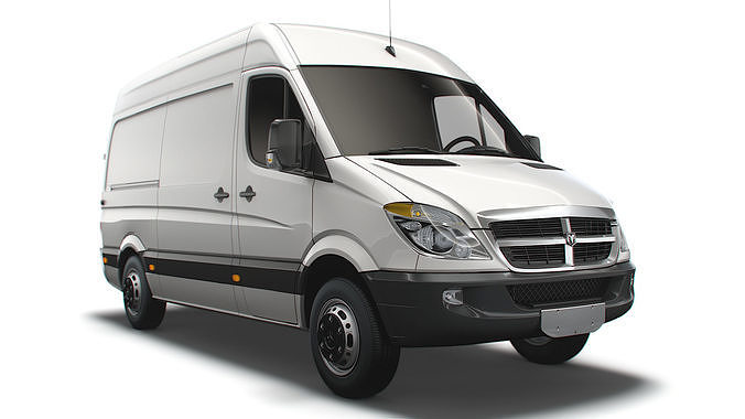 Dodge Sprinter Van L2H2 2009 3D model