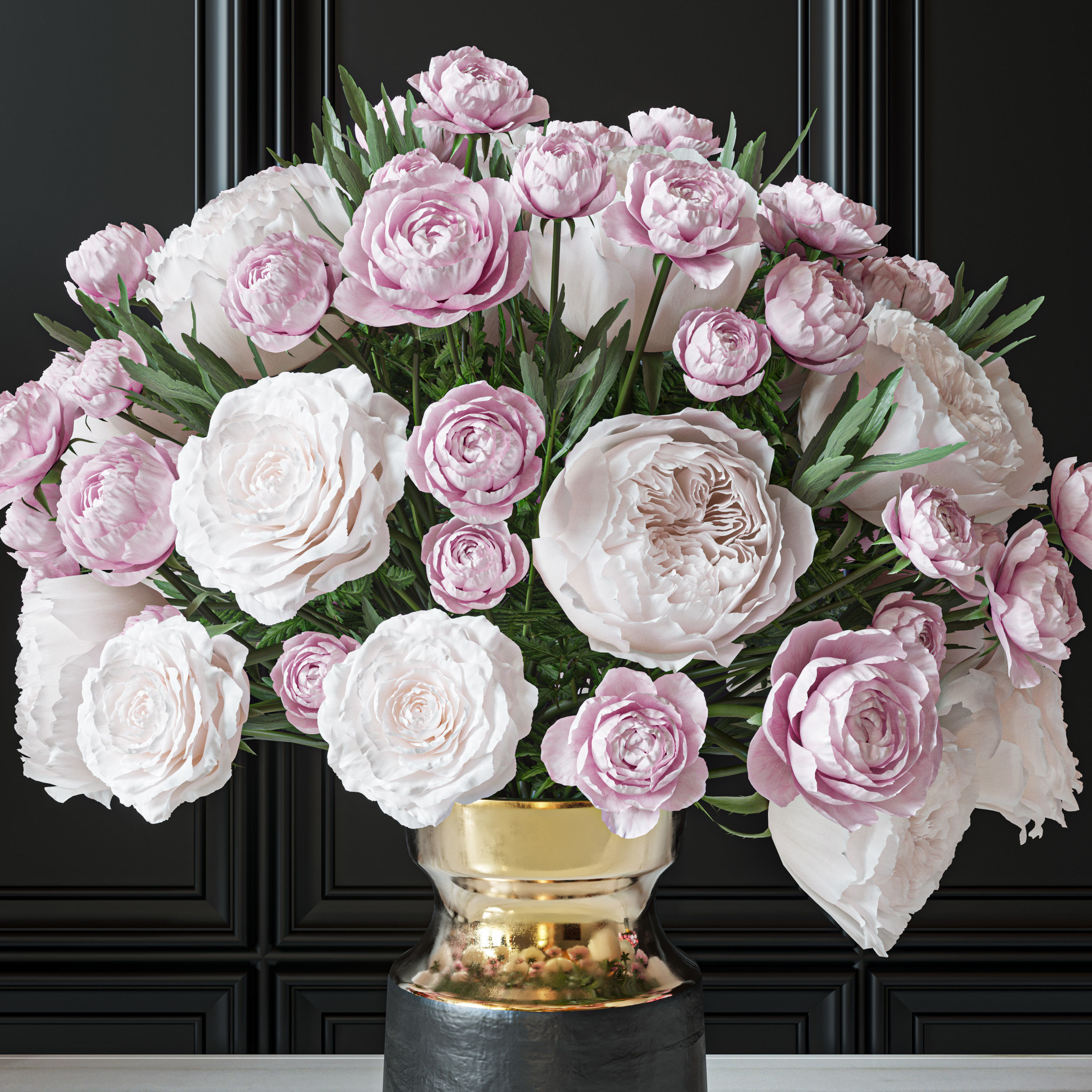 Flower Set 034 3D model_3