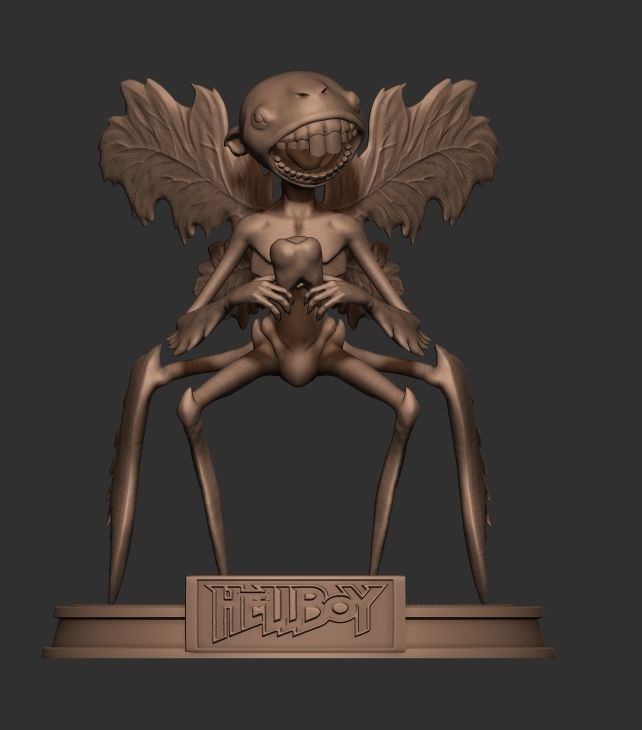 tooth fairy hellboy movie 3D print model_7