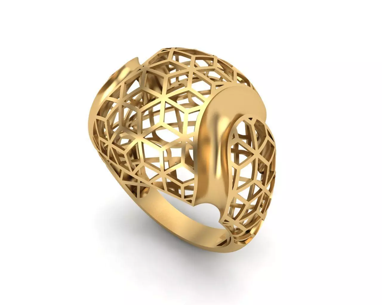 Jewelry ring 030 3D print model