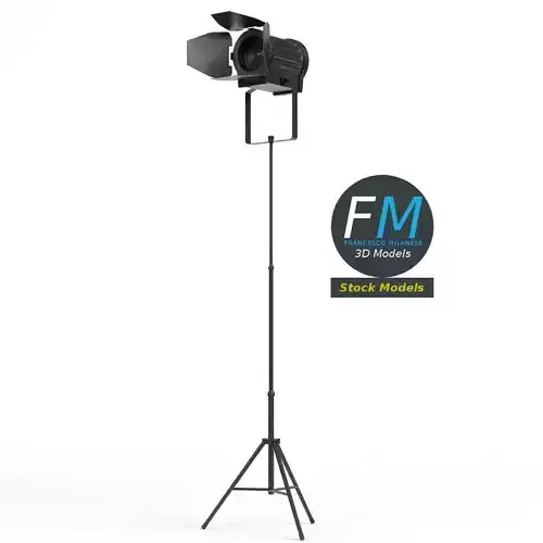 DMX stage light on tripod 1