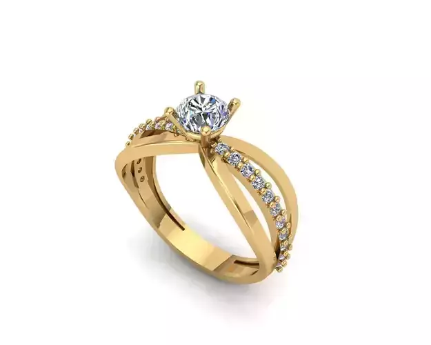 Solitaire ring 
