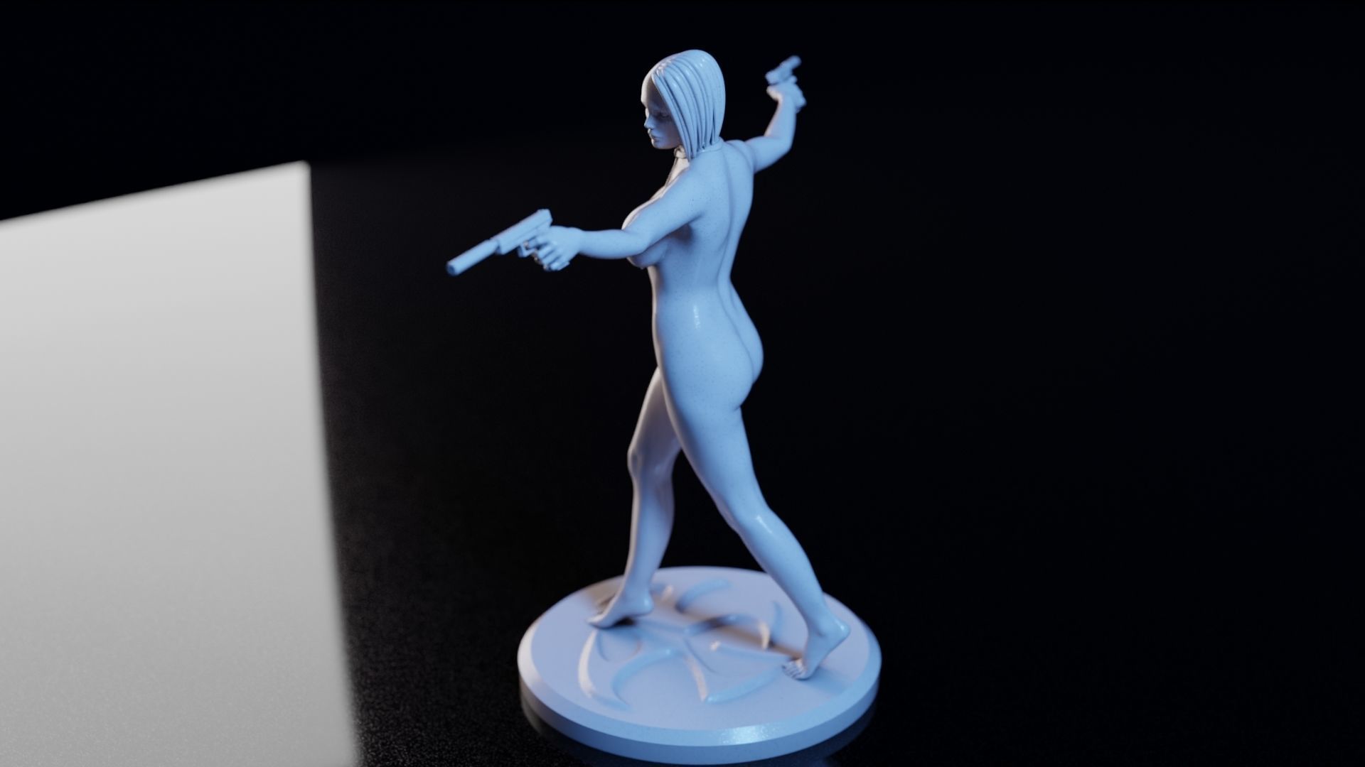 Hitman - Sexy Agent 47 3D print model_4