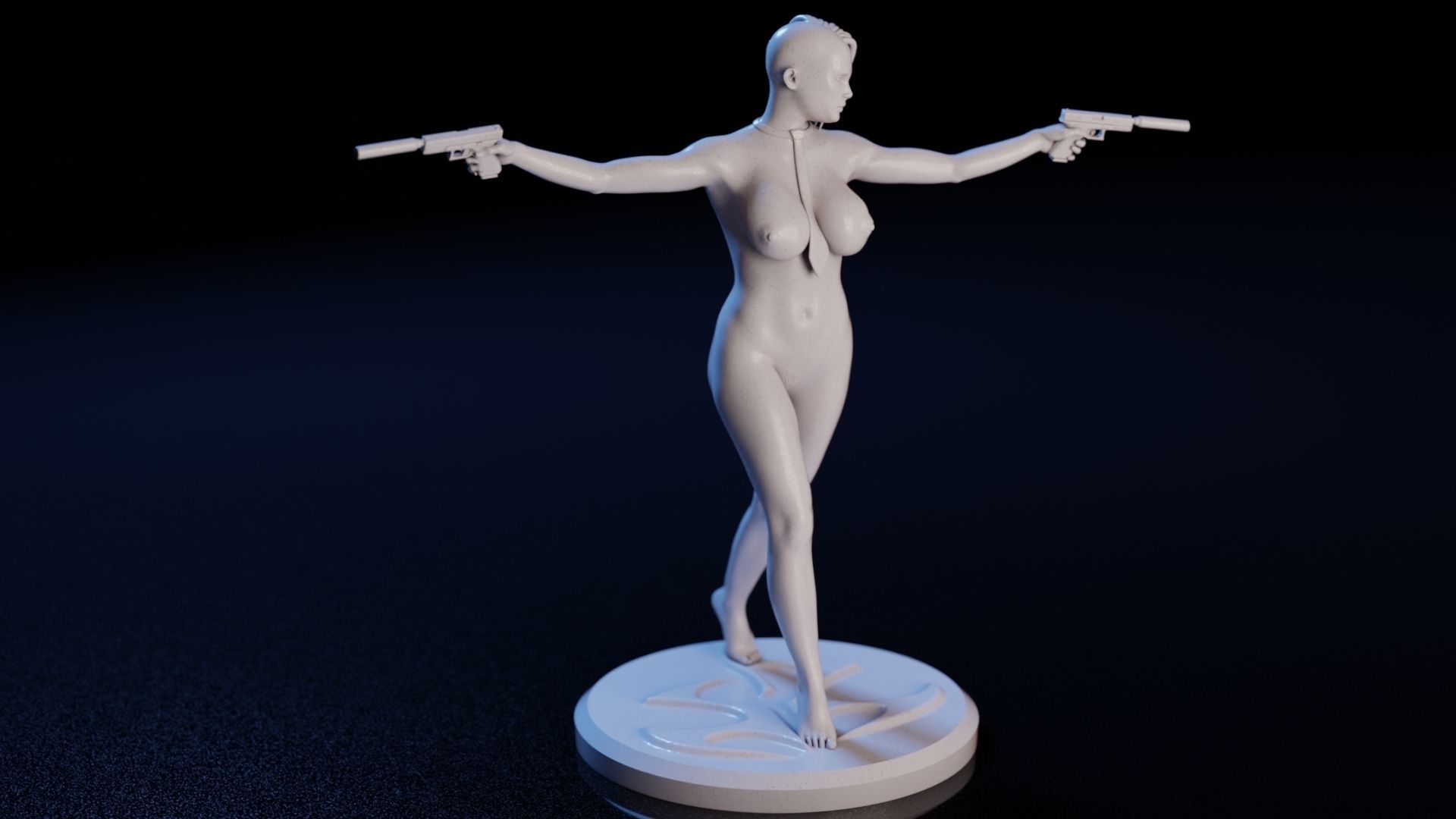 Hitman - Sexy Agent 47 3D print model_11