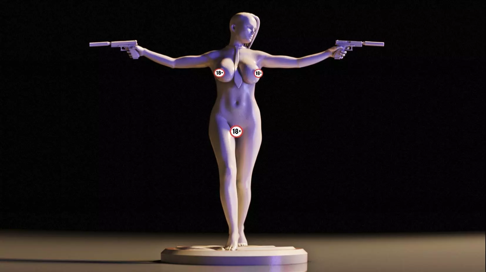 Hitman - Sexy Agent 47 3D print model_0