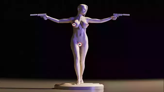 Hitman - Sexy Agent 47 3D print model