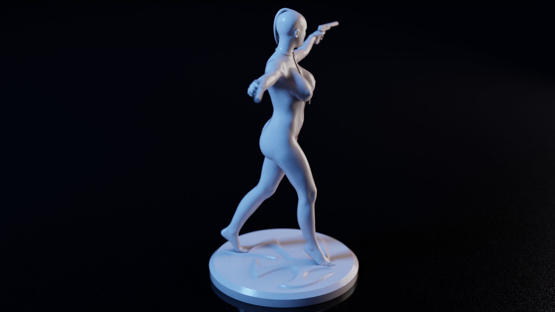 Hitman - Sexy Agent 47 3D print model_13