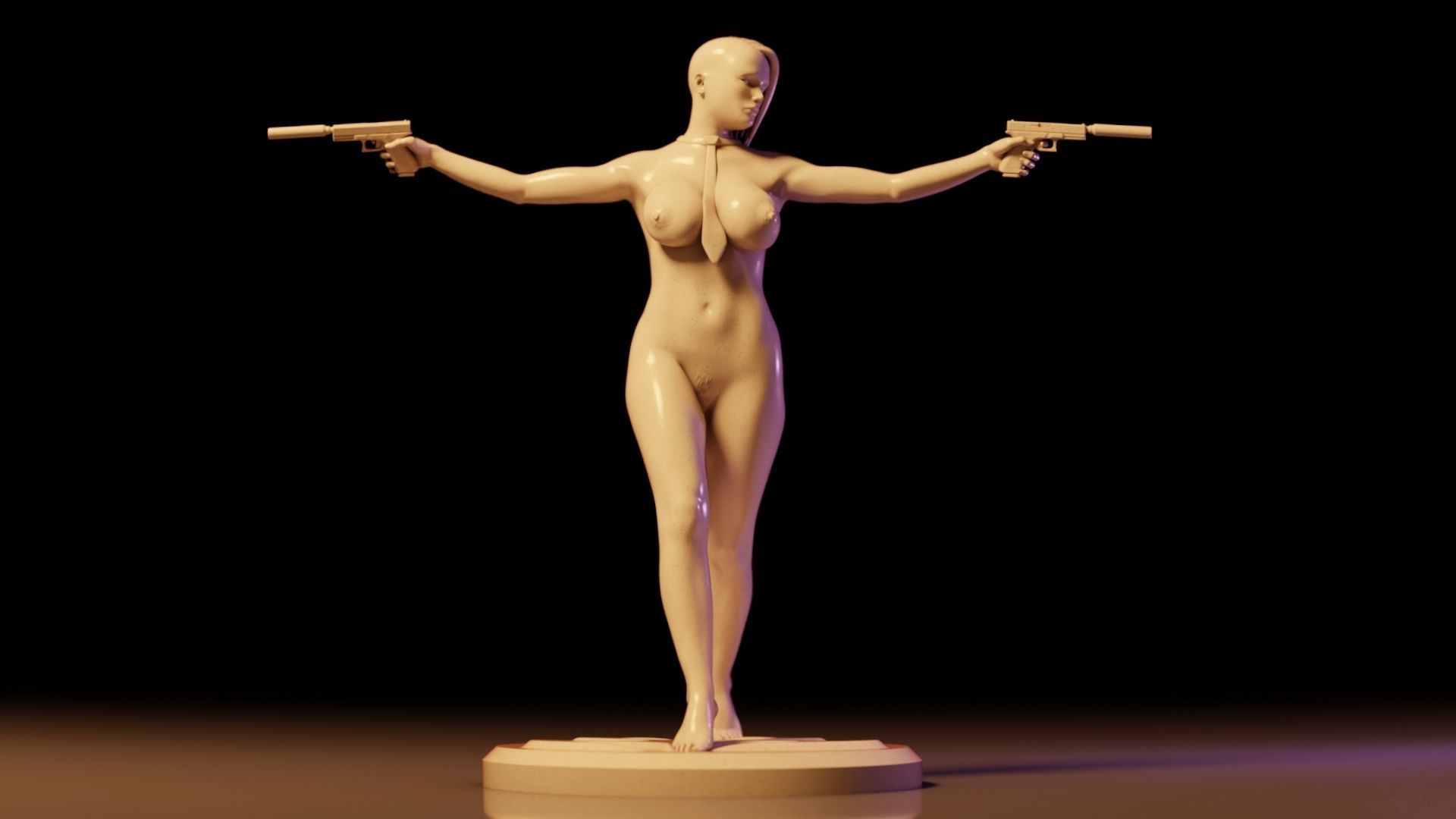 Hitman - Sexy Agent 47 3D print model_18