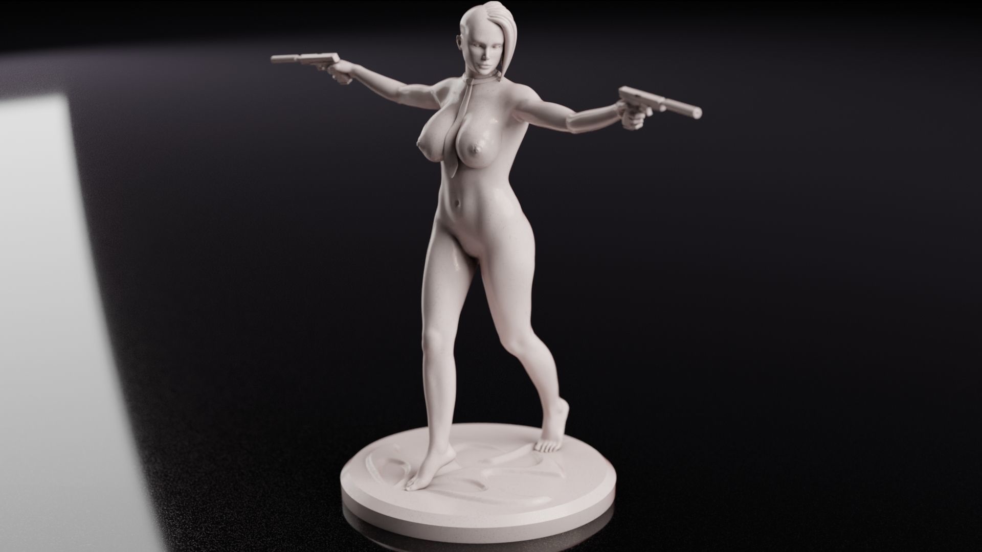 Hitman - Sexy Agent 47 3D print model_5