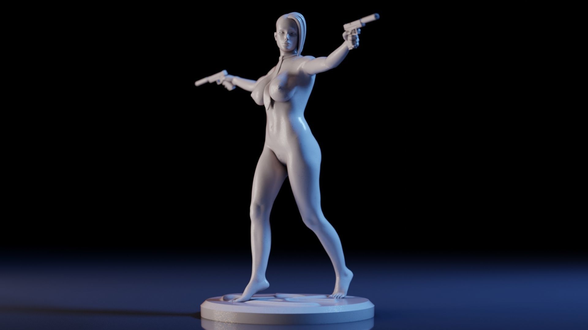 Hitman - Sexy Agent 47 3D print model_23