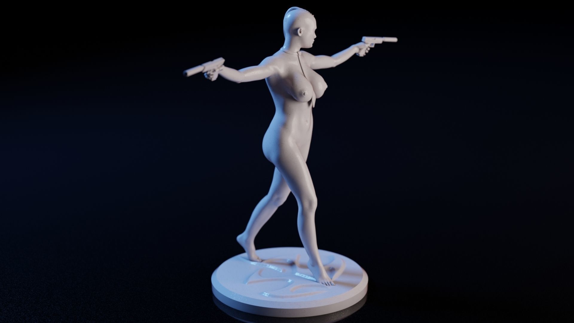 Hitman - Sexy Agent 47 3D print model_12