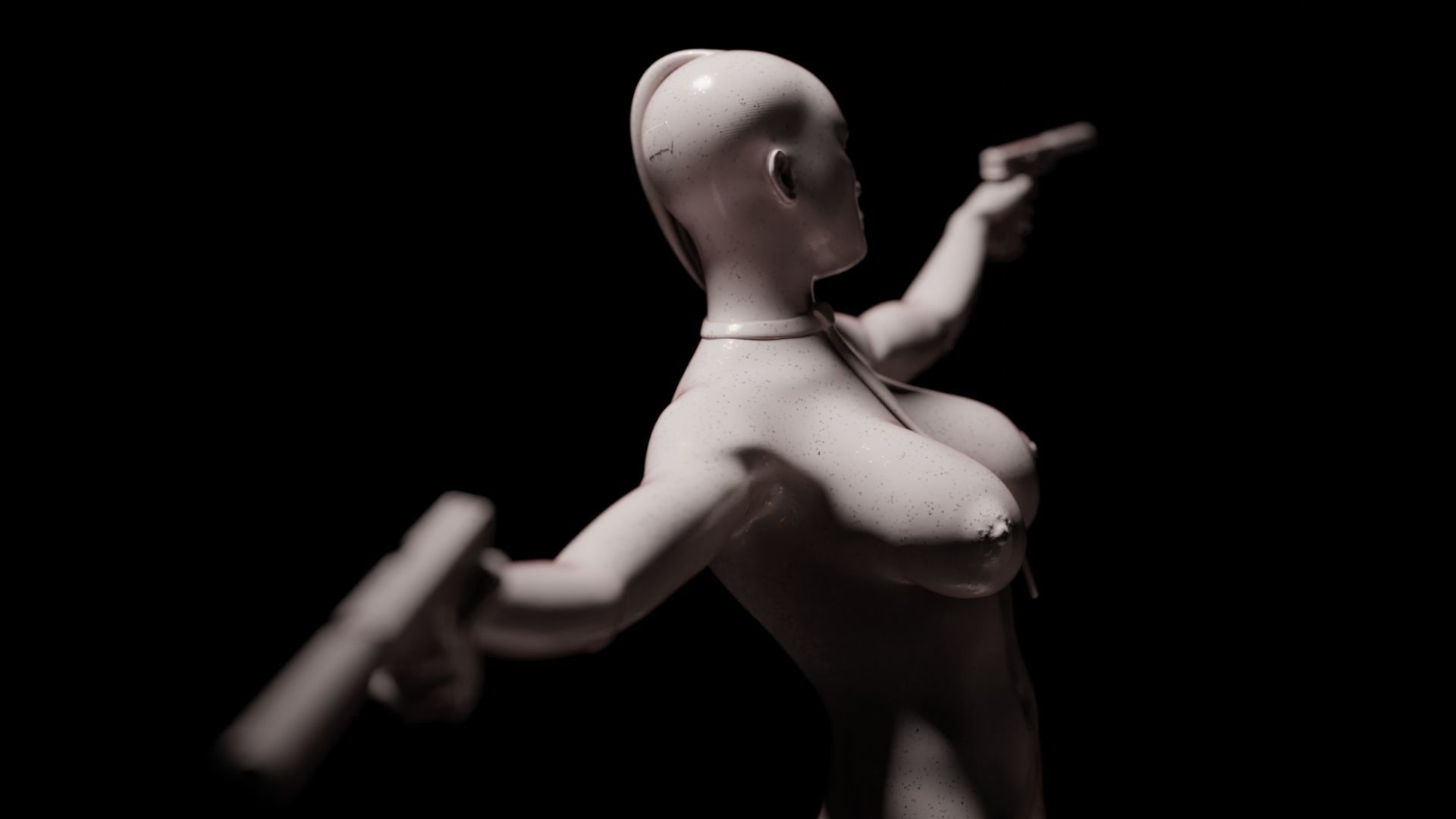 Hitman - Sexy Agent 47 3D print model_38