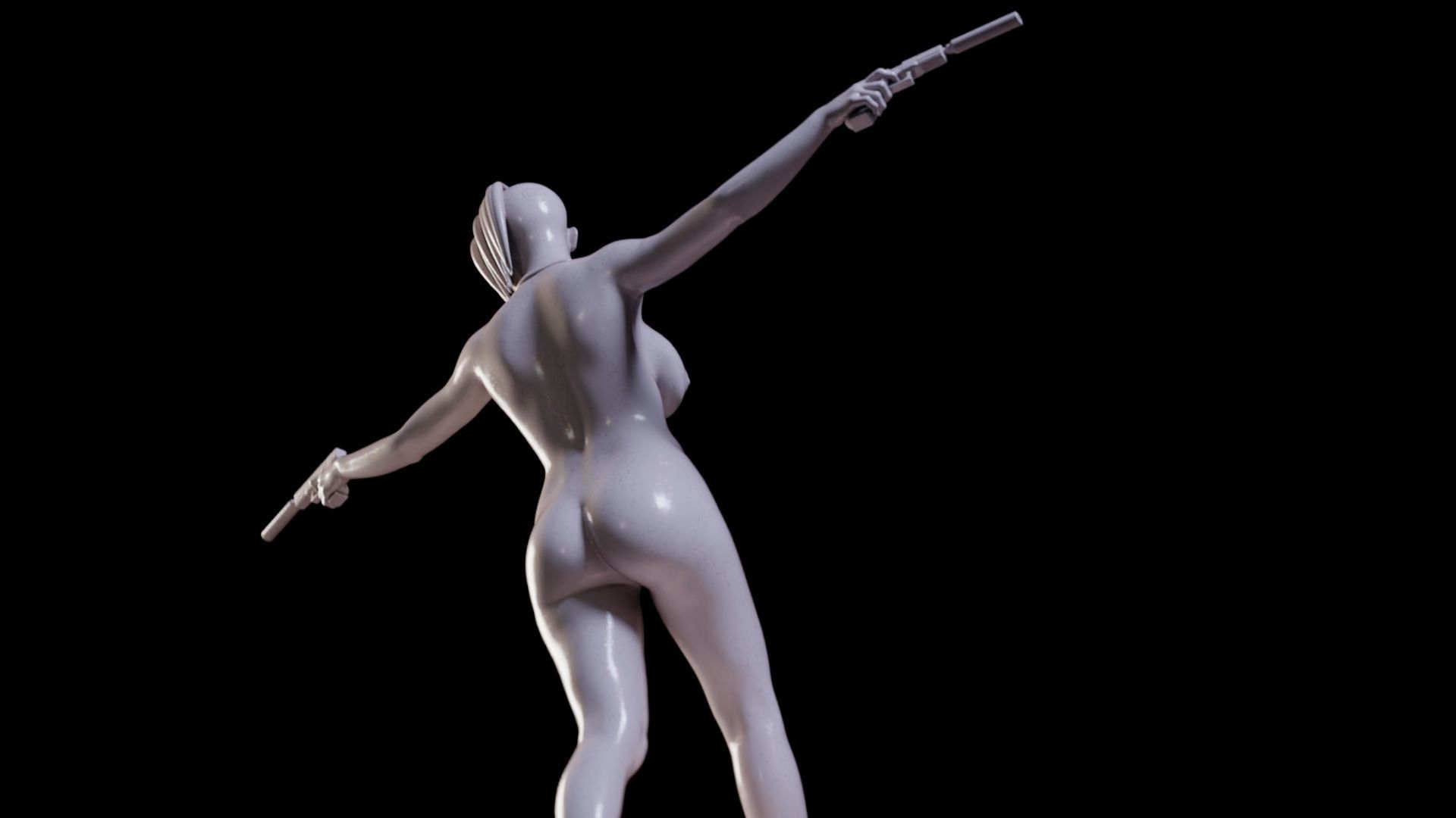 Hitman - Sexy Agent 47 3D print model_43