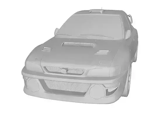 Subaru Impreza WRC 3D model