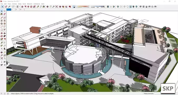Sketchup School and University C1