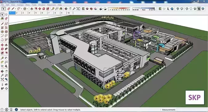 Sketchup School and University G8