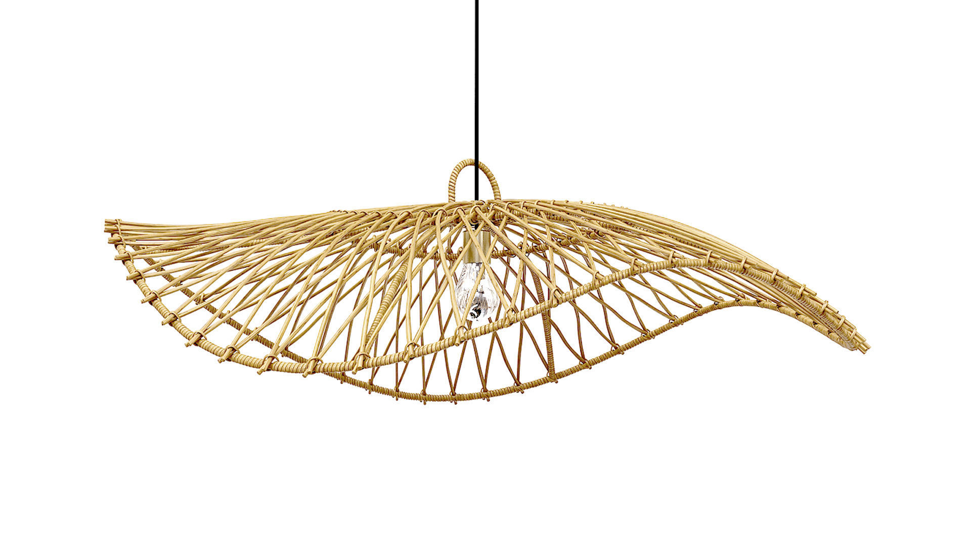 The Chapeau Pendant Natural Lamp Bazar Bizar 3D model_8