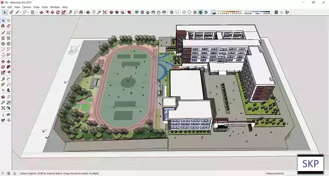 Sketchup School and University H5