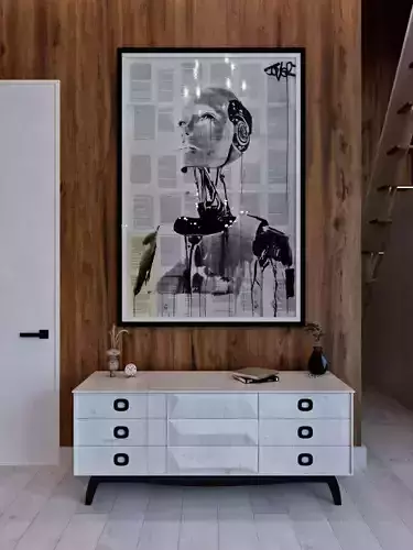 Chest with decor 3D model