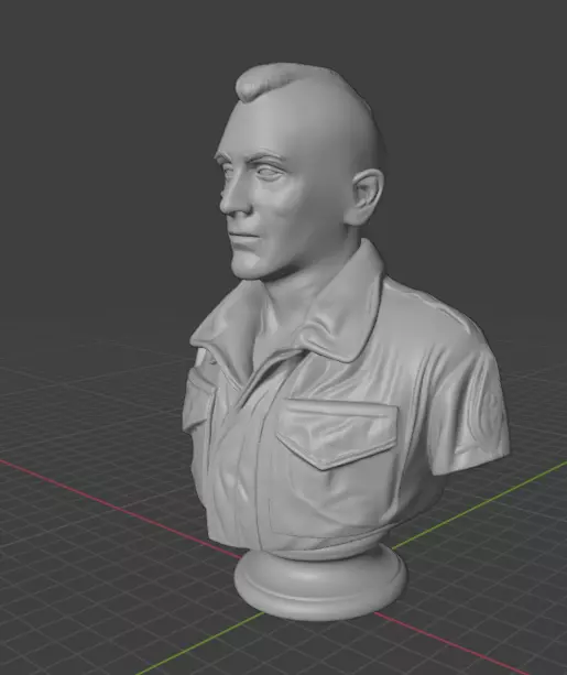 Robert De Niro 3D print model_8