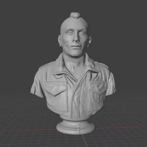Robert De Niro 3D print model_9