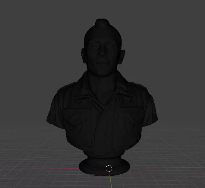Robert De Niro 3D print model_17