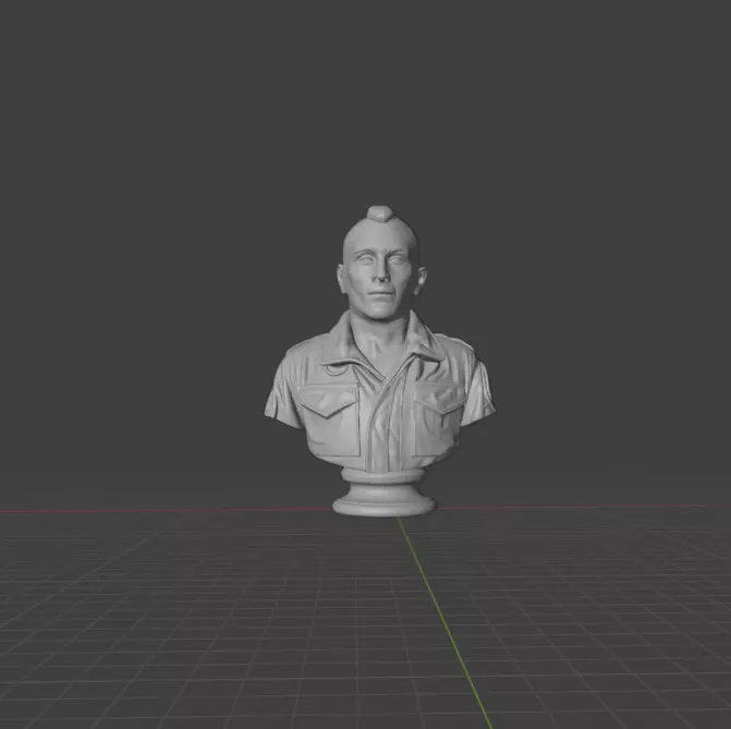 Robert De Niro 3D print model_1