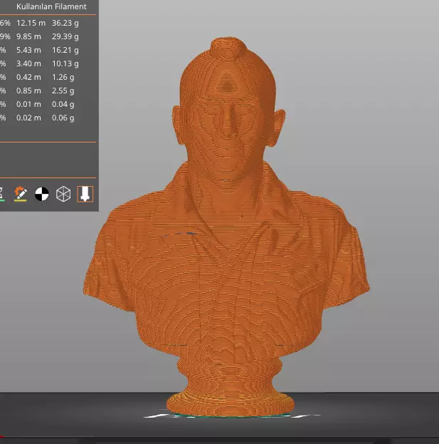 Robert De Niro 3D print model_19