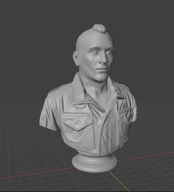 Robert De Niro 3D print model_7