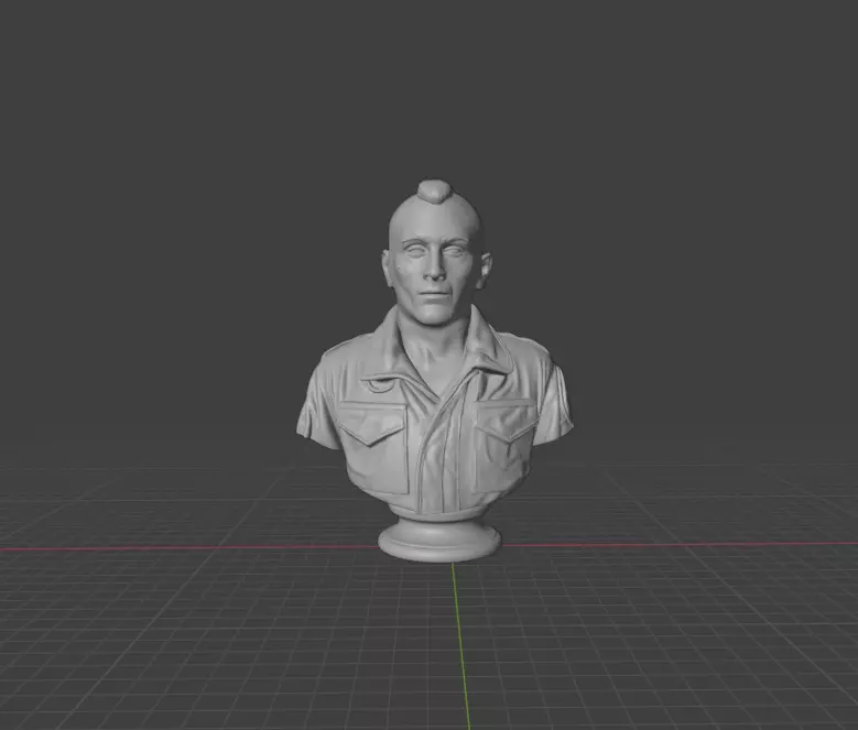 Robert De Niro 3D print model_0