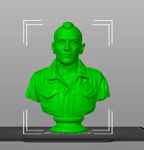 Robert De Niro 3D print model_15
