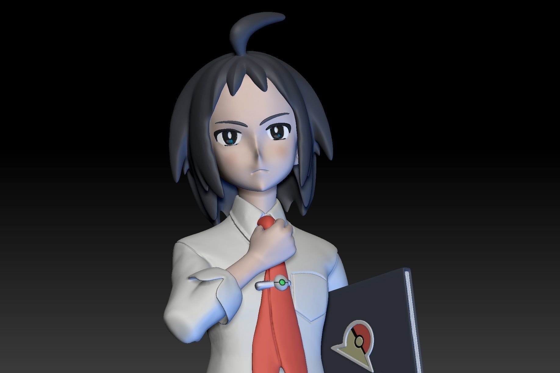Pokemon Unova Gym Leader Cheren 3D print model_1