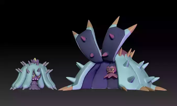 Pokemon Mareanie Toxapex