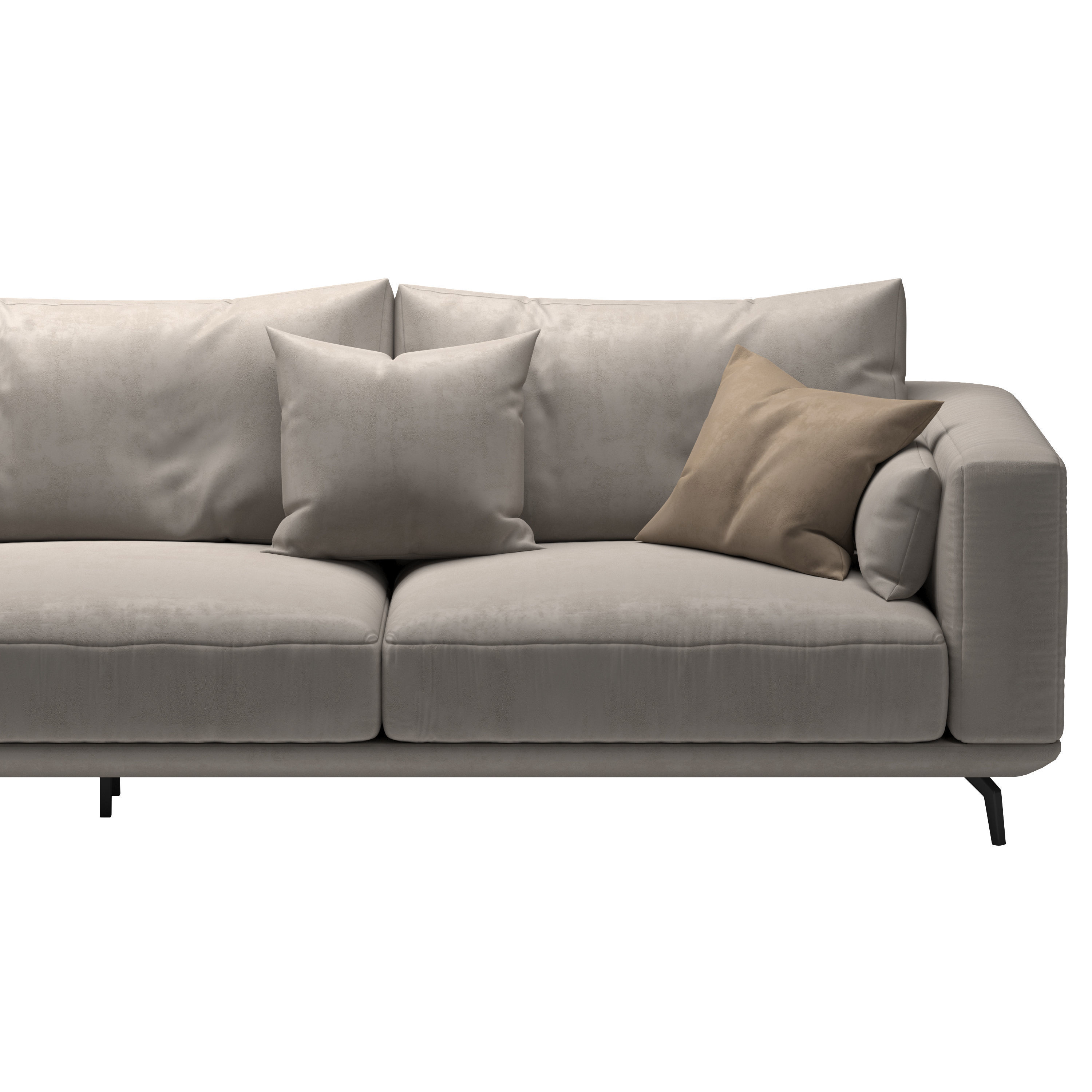 NR23 Three Seater Sofa 3D model_4