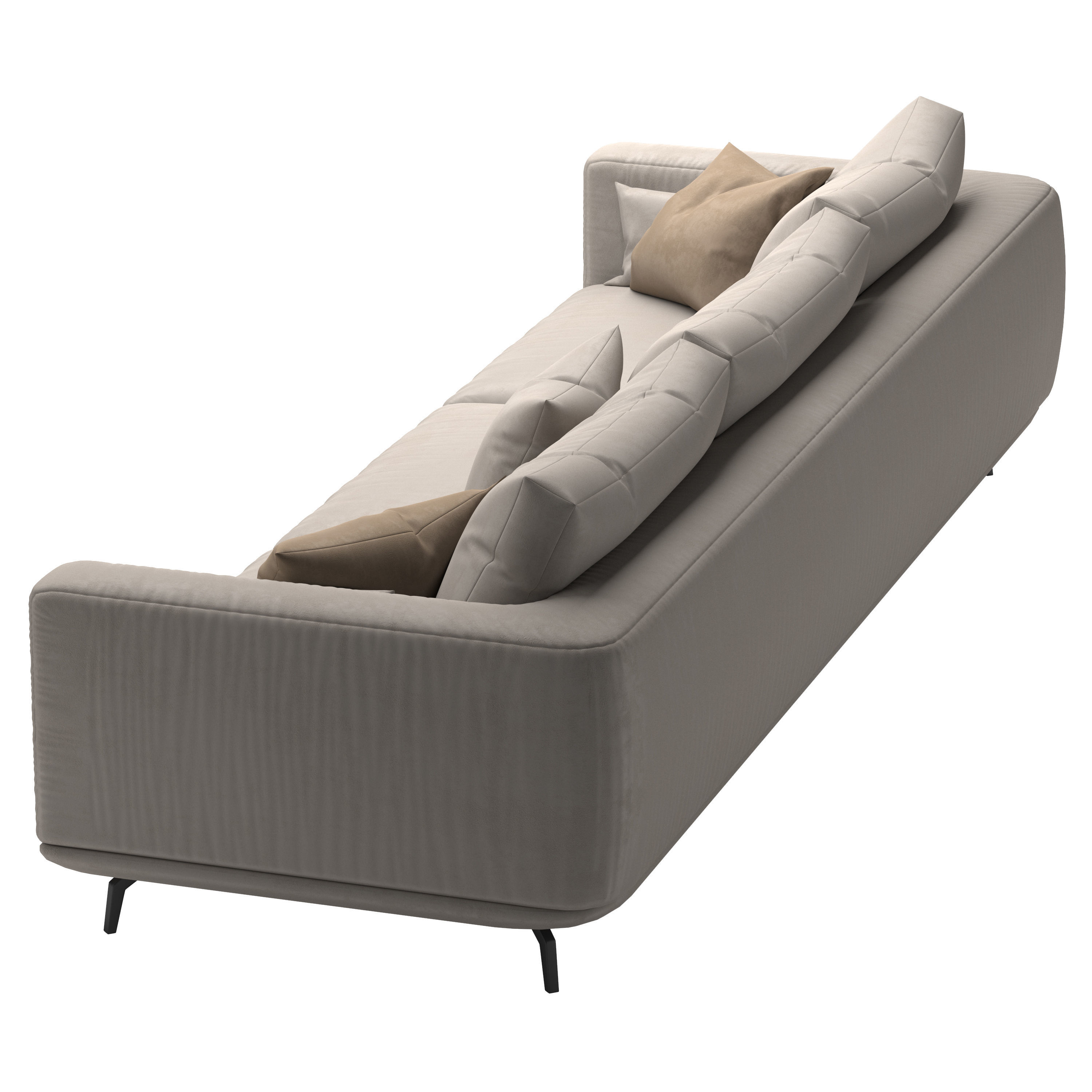 NR23 Three Seater Sofa 3D model_3