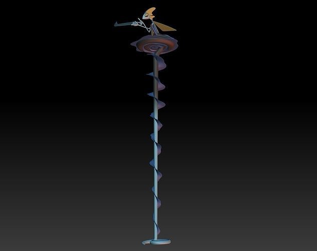 Pokemon Gigantamax Inteleon 3D print model