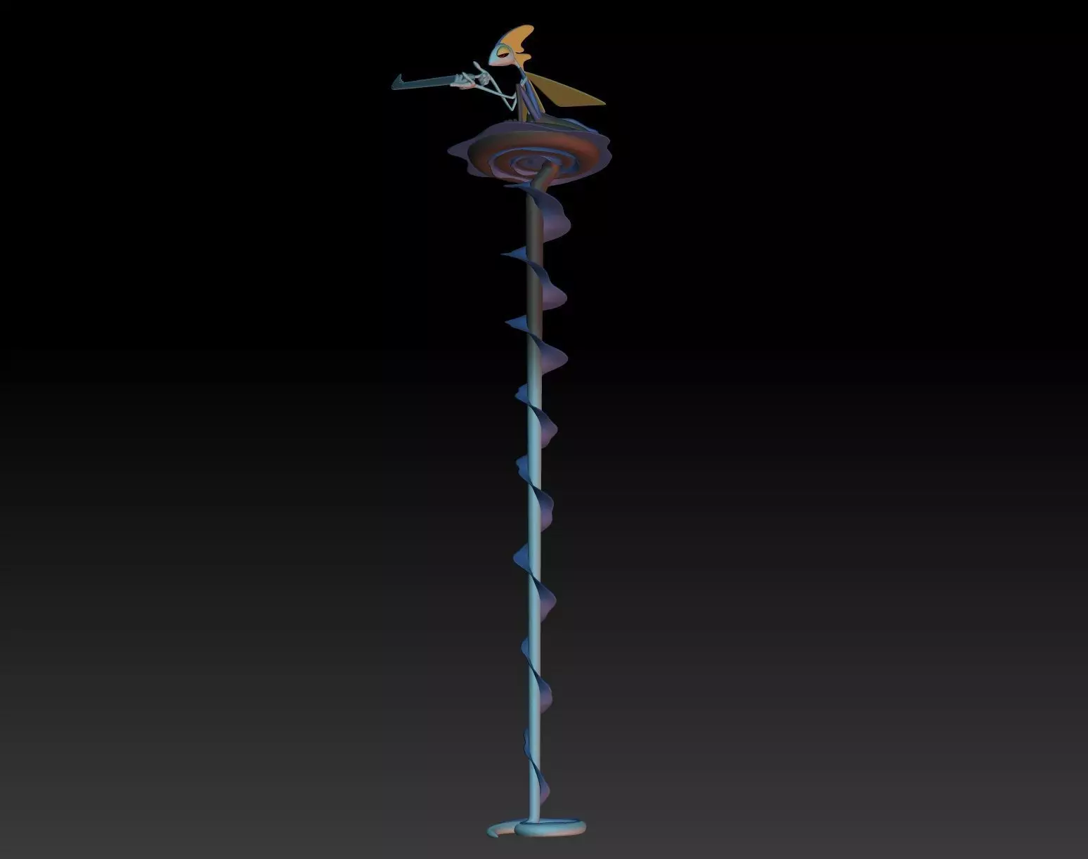 Pokemon Gigantamax Inteleon 3D print model_0