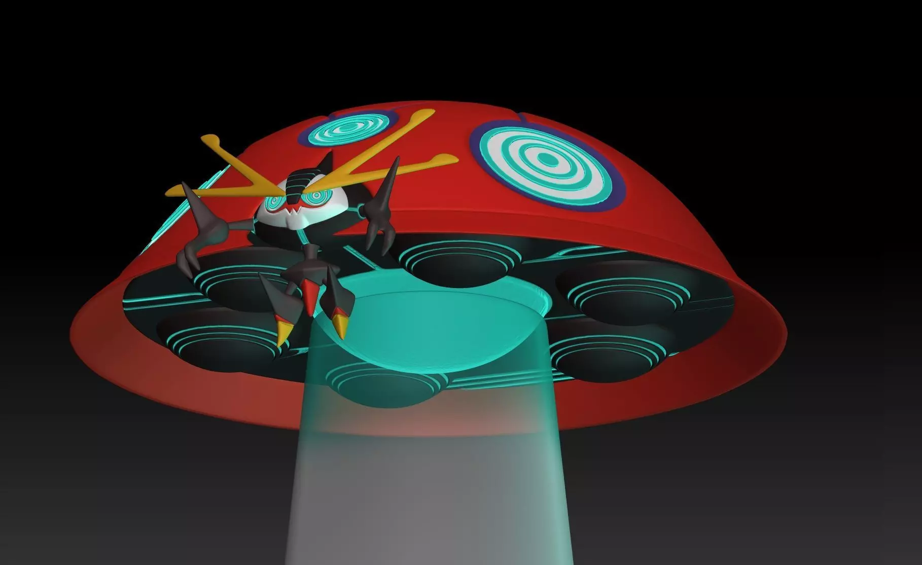 Pokemon Gigantamax Orbeetle 3D print model_0