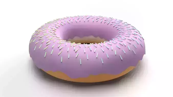 A model of a donut 