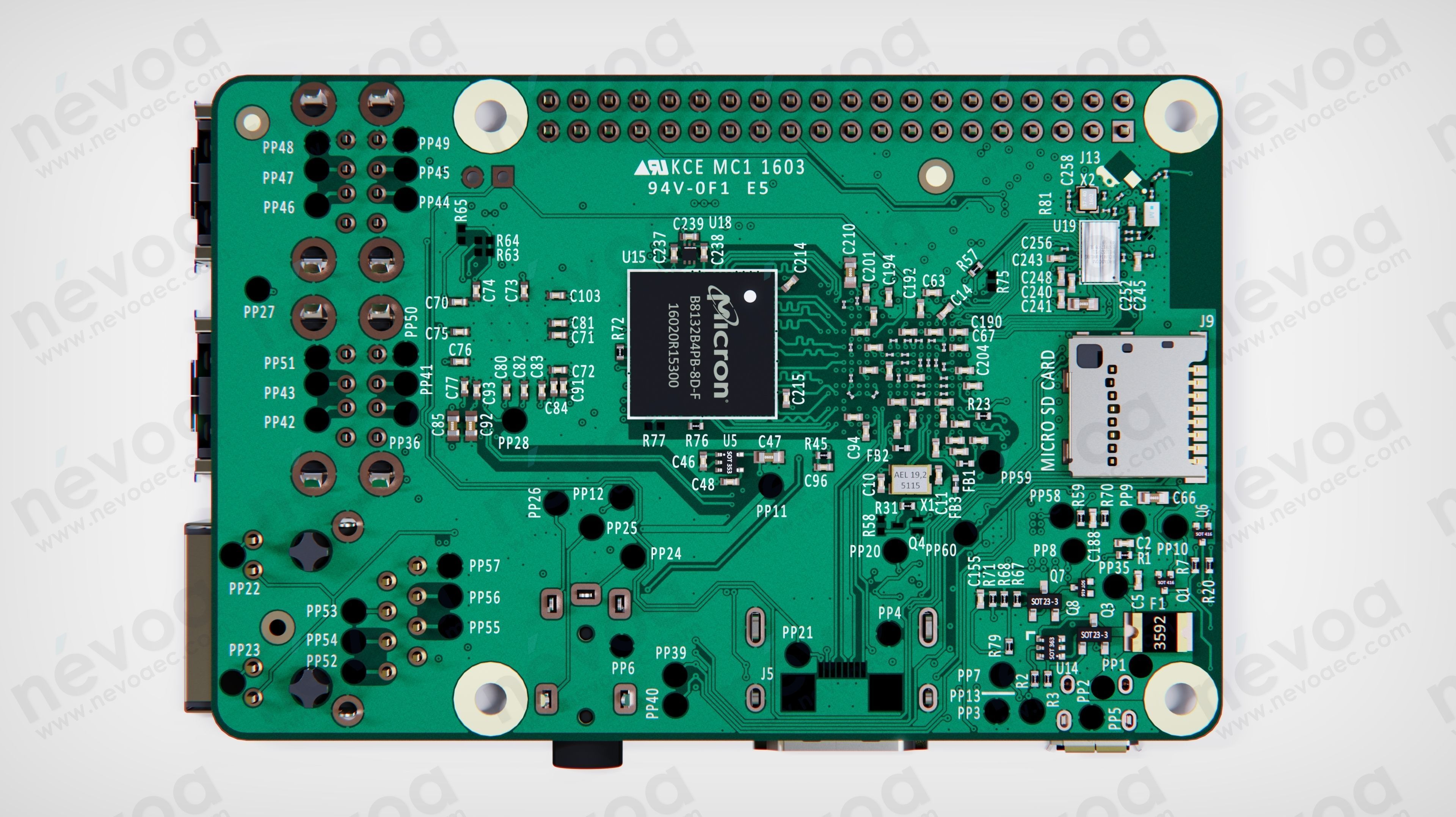 Single-board computers - Raspberry Pi 3 Model B - Raspberry Pi 3D model_4