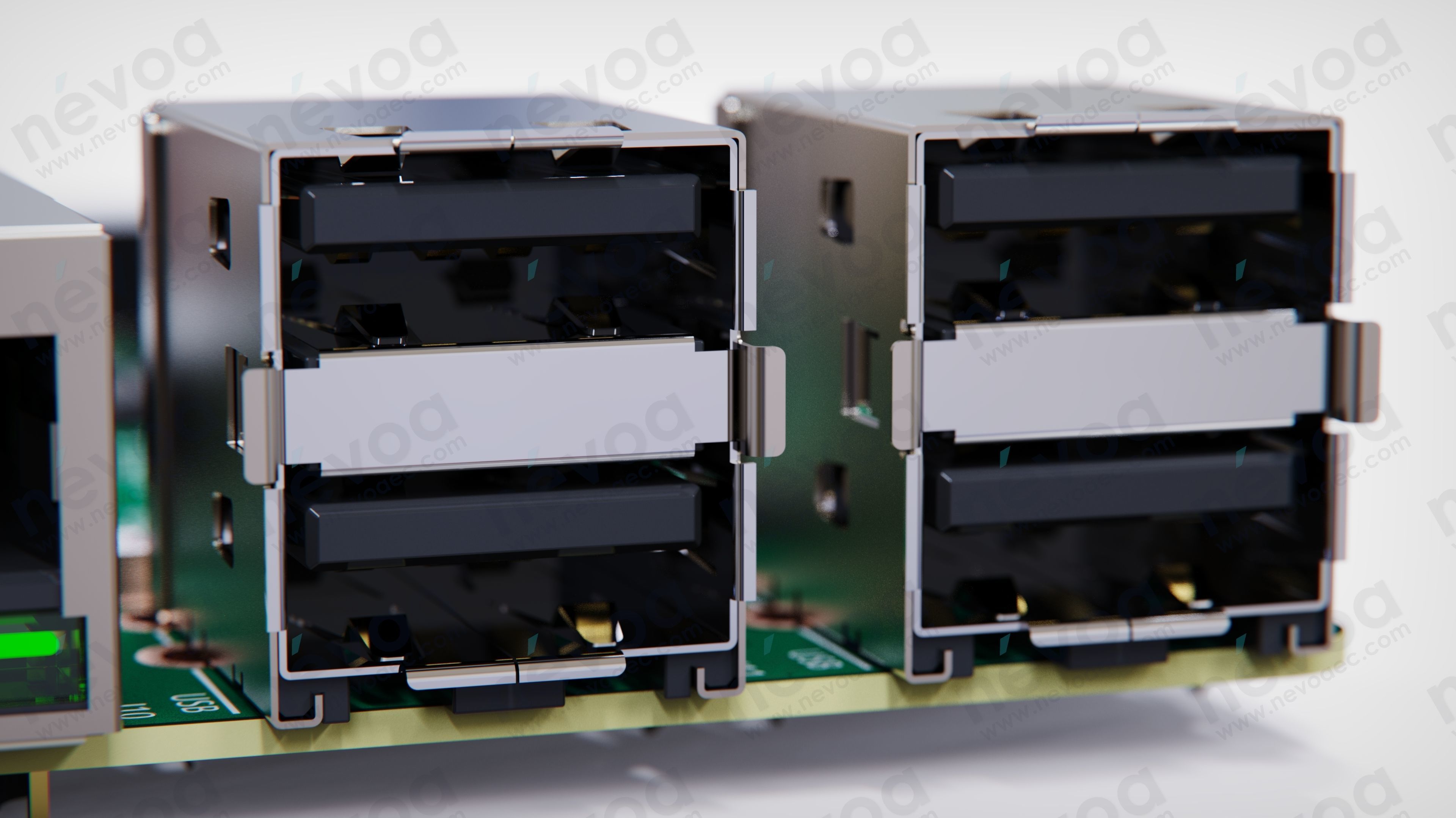 Single-board computers - Raspberry Pi 3 Model B - Raspberry Pi 3D model_12