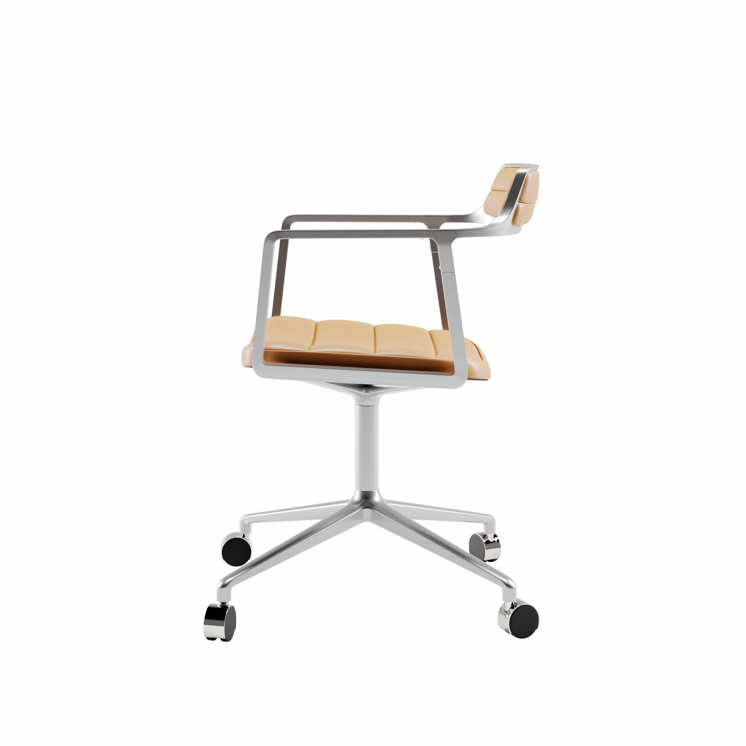 swivel chair by VIPP 3D model_3