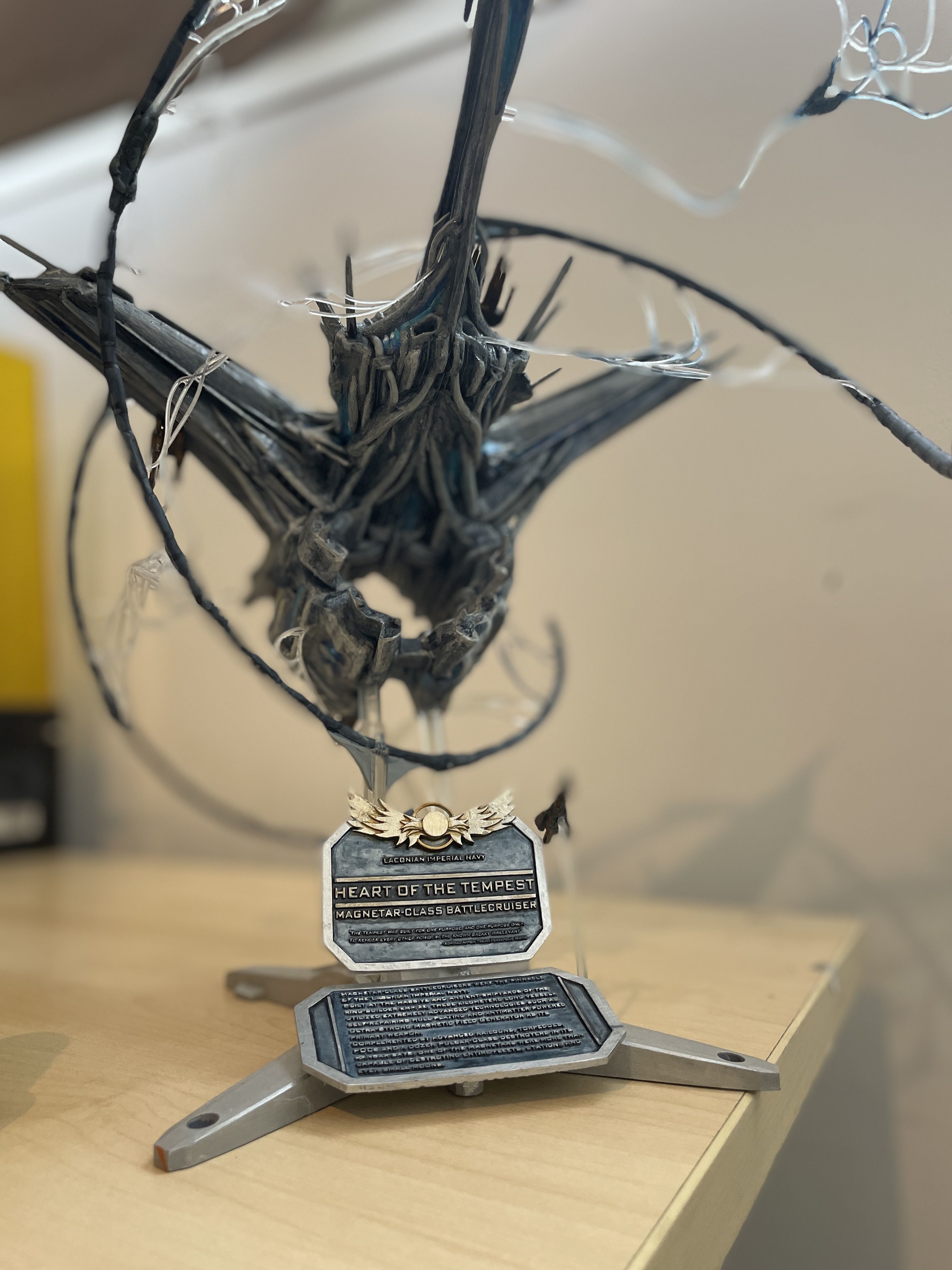 Expanse Magnetar Class Battlecruiser 3D print model_32