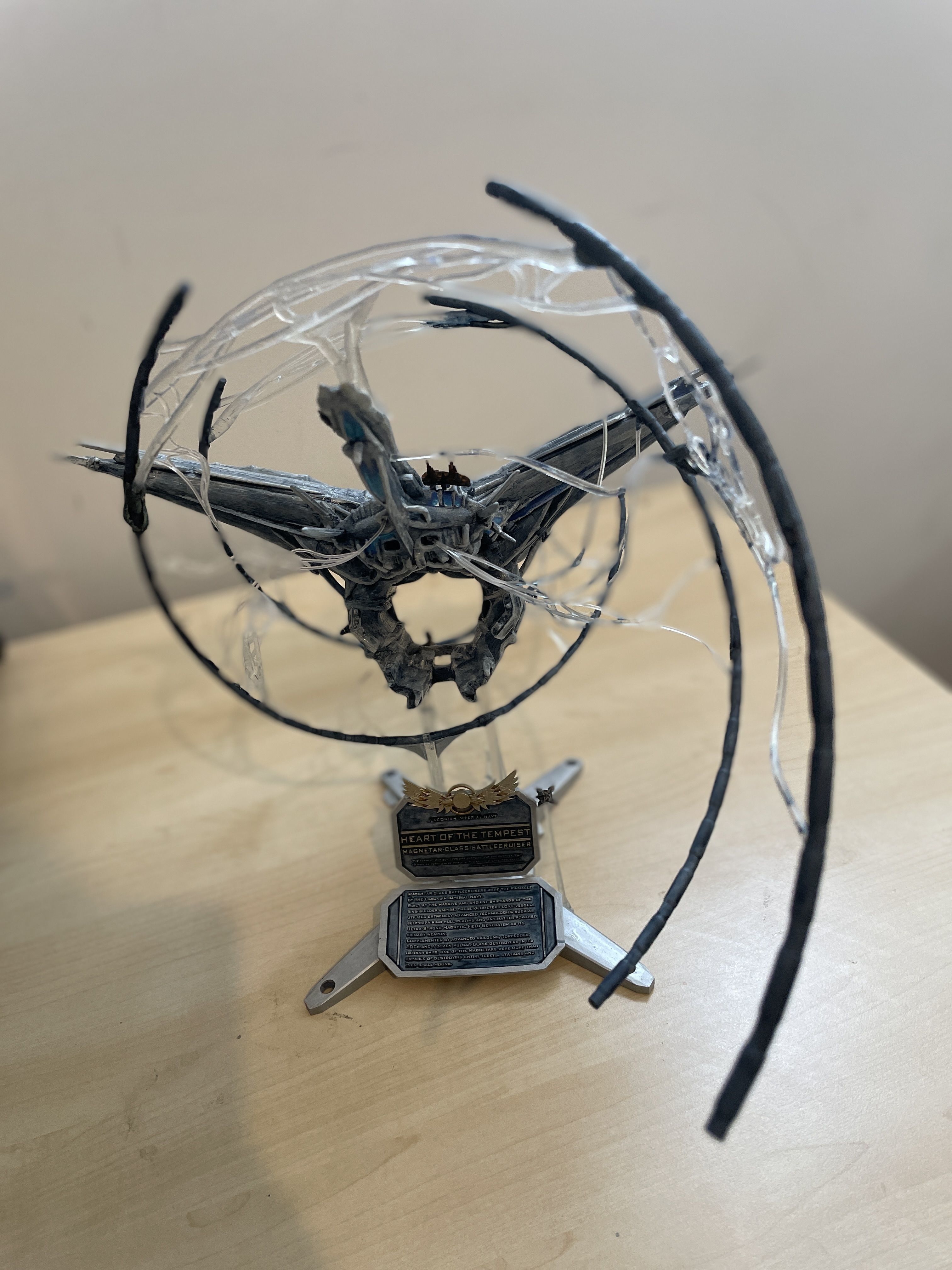 Expanse Magnetar Class Battlecruiser 3D print model_27