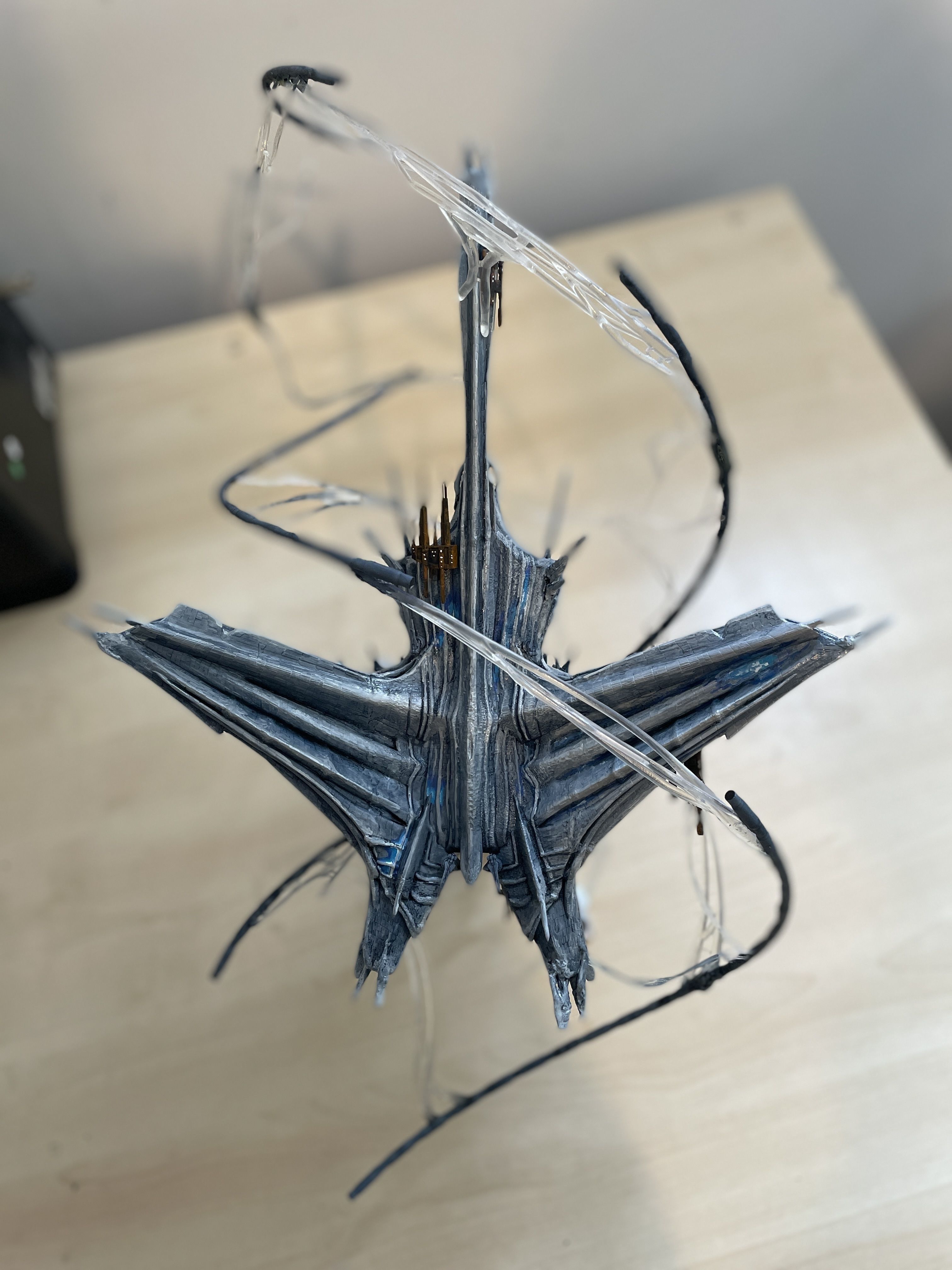 Expanse Magnetar Class Battlecruiser 3D print model_25