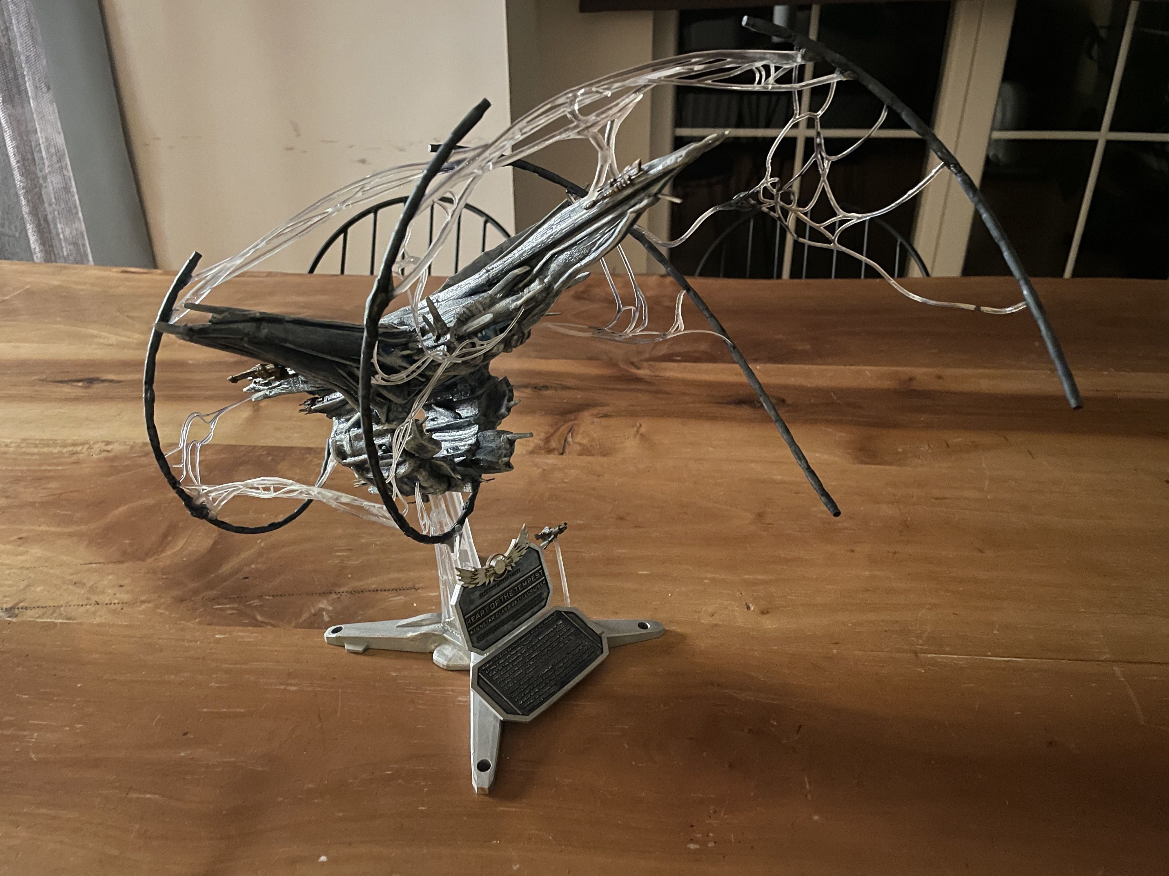 Expanse Magnetar Class Battlecruiser 3D print model_28