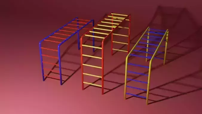 Park Ladders 3D model