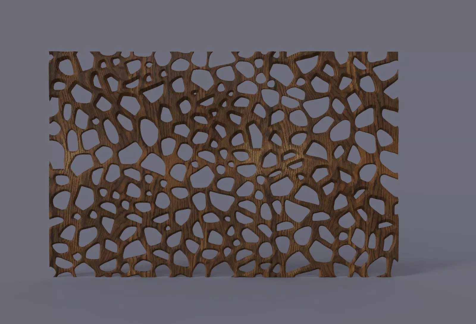 Organic wall hanging 3D print model_0